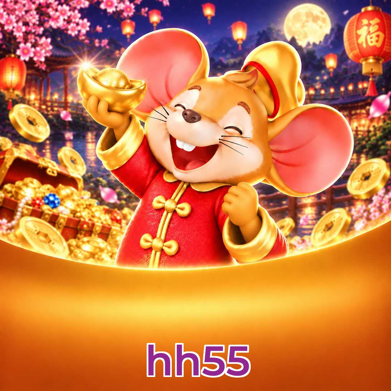 Grandes ganhos no cassino ao vivo da hh55