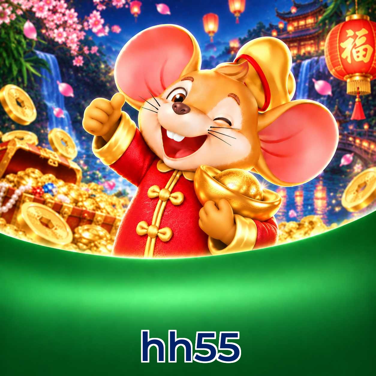Catálogo de slots da hh55 com RTP médio de 96,52%
